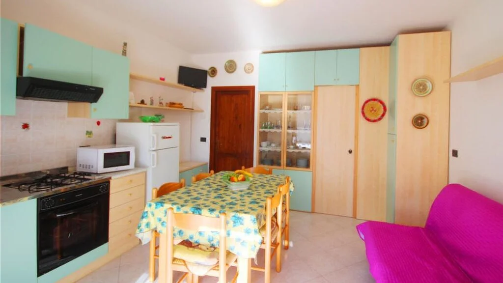 Appartamento hermitage soggirno cucina